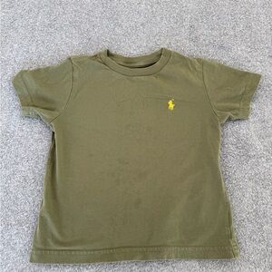 Ralph Lauren- Kids Olive Green T-Shirt